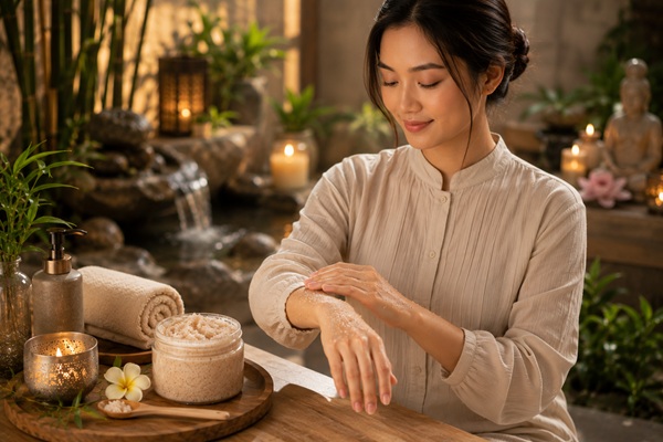 Reveal Radiant Skin with Aura Nur Body Scrub